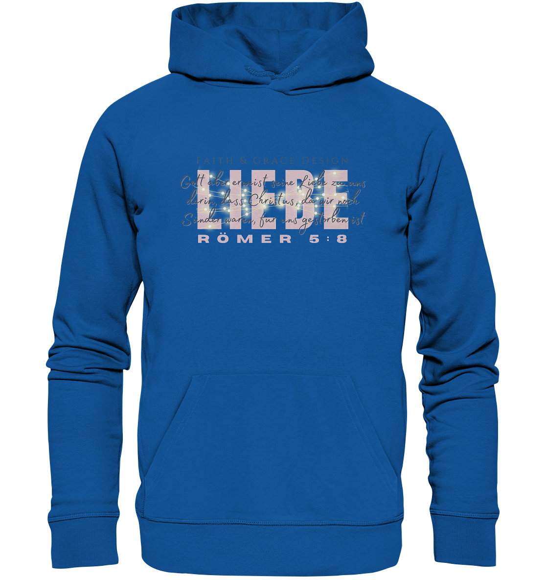 Römer 5,8 ( Liebe )  - Organic Basic Hoodie