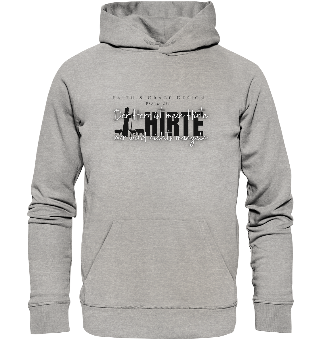 Der Herr ist mein Hirte  - Organic Basic Hoodie