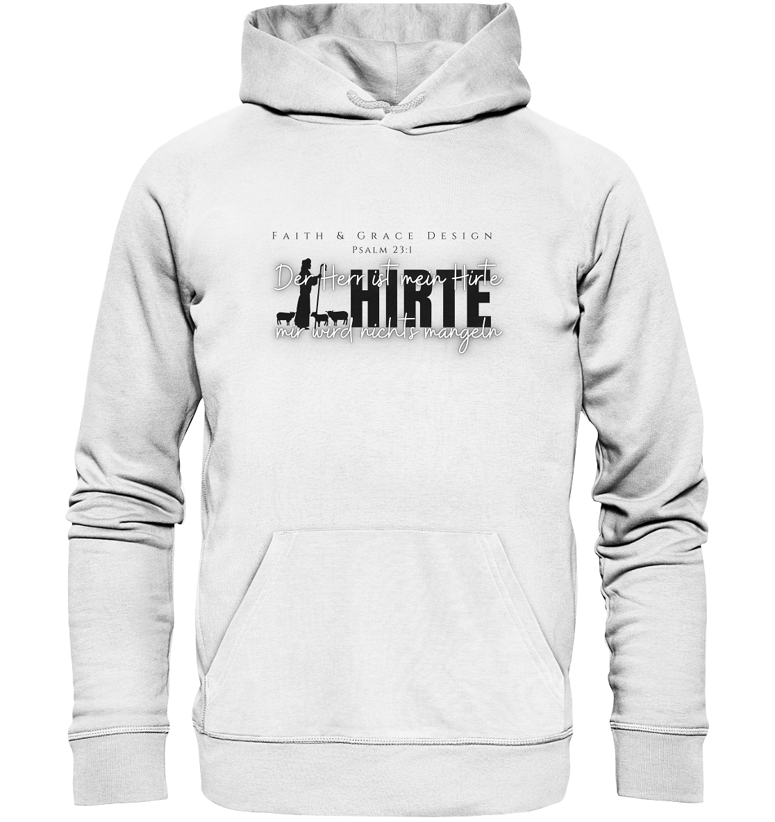 Der Herr ist mein Hirte  - Organic Basic Hoodie