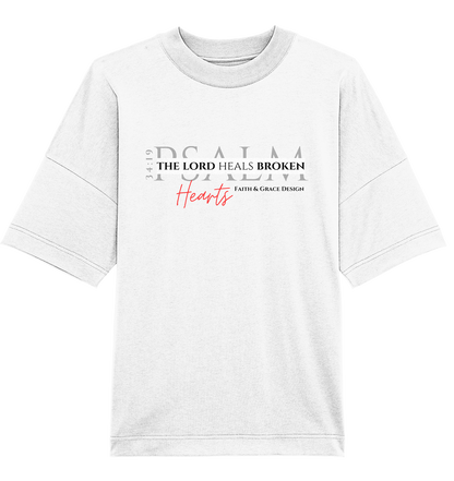 Psalm 34:19 - Organic Oversize Shirt