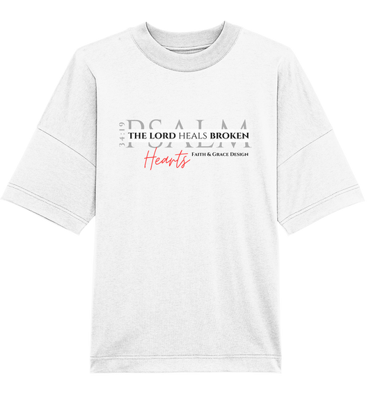 Psalm 34:19 - Organic Oversize Shirt