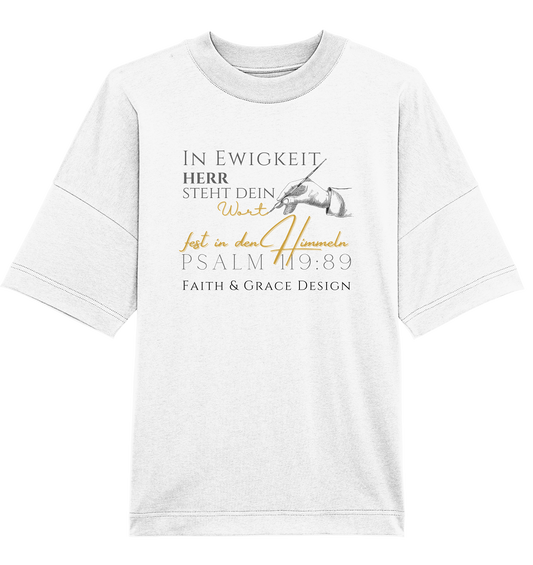 In Ewigkeit  - Organic Oversize Shirt