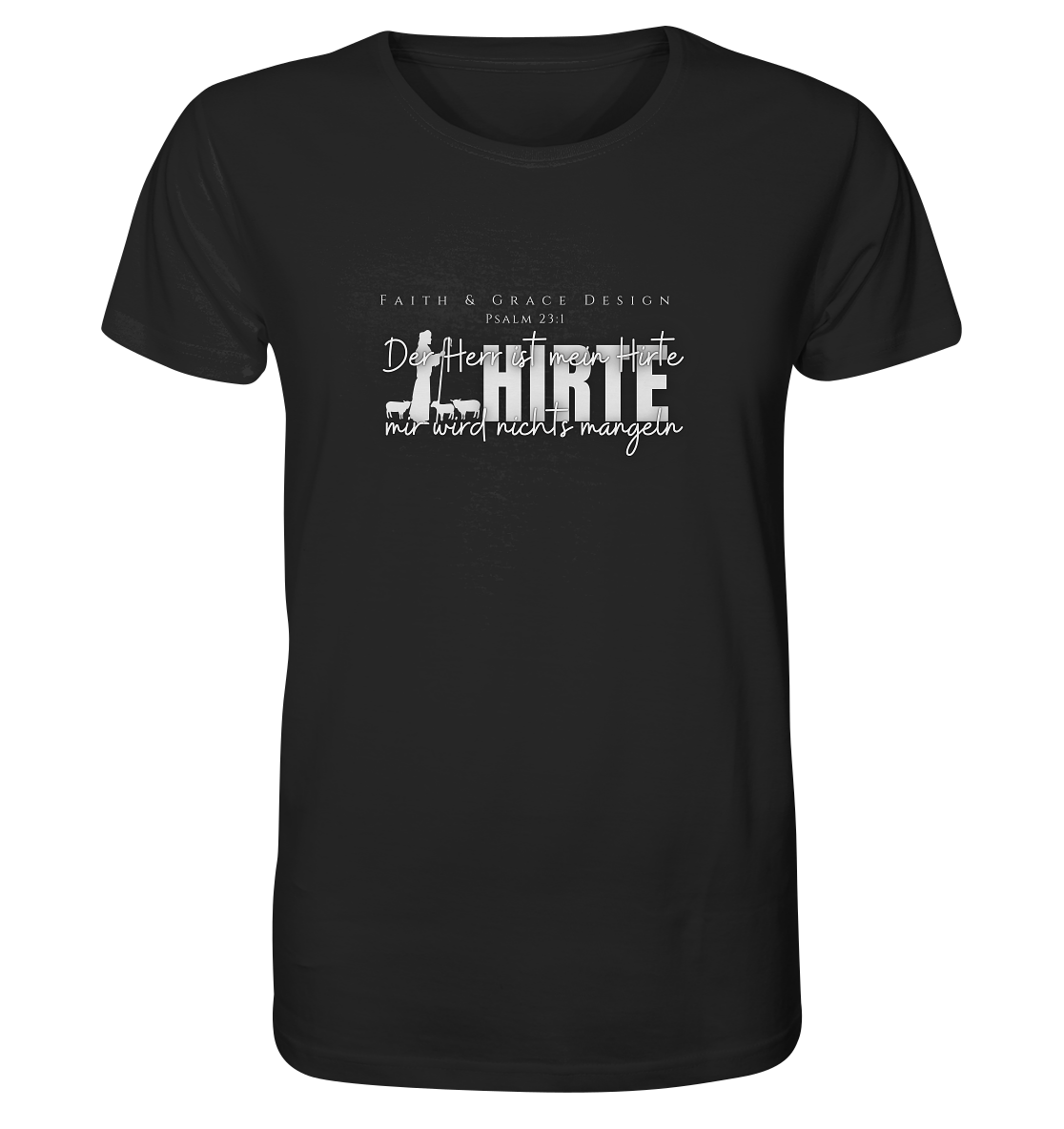 Der Herr ist mein Hirte  - Organic Shirt