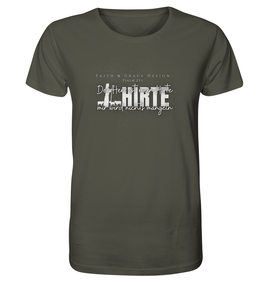 Der Herr ist mein Hirte  - Organic Shirt