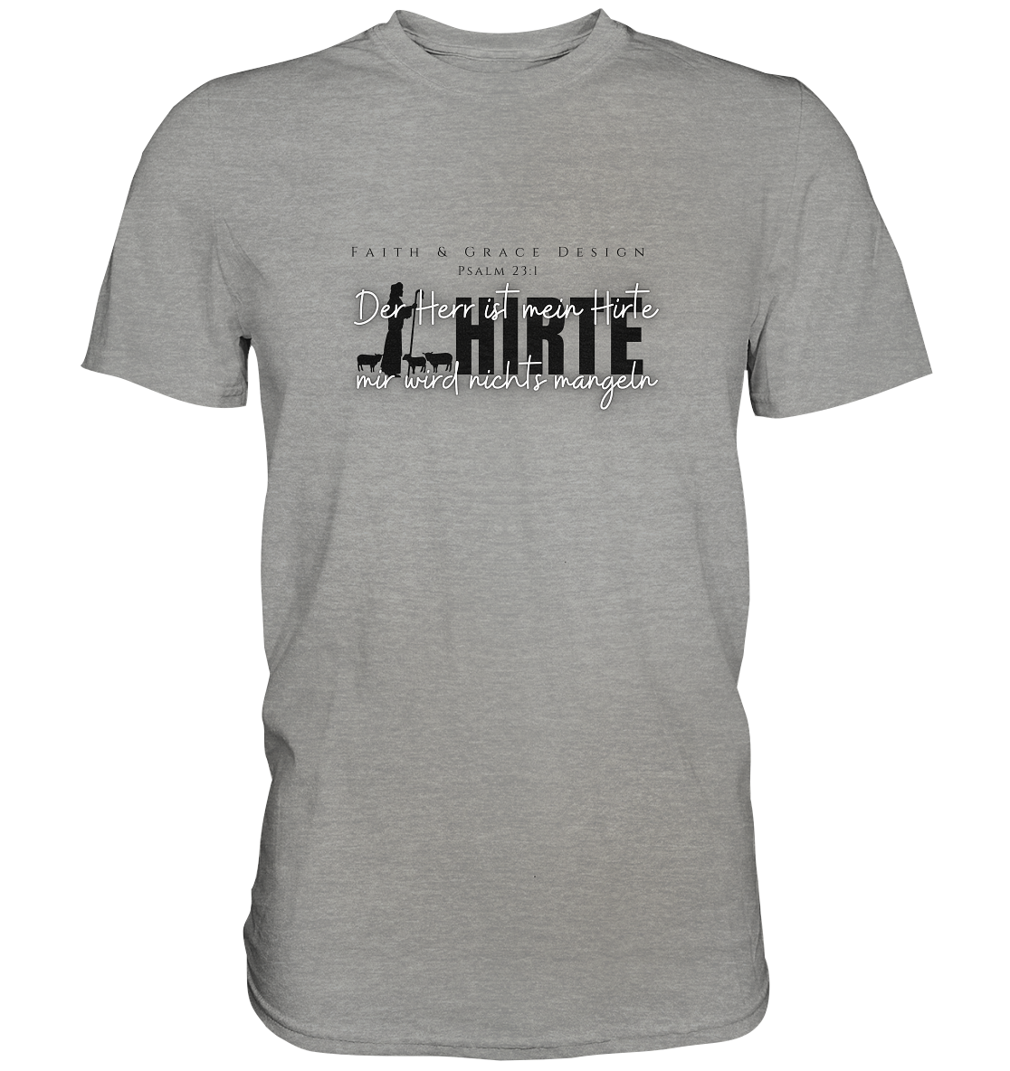 Der Herr ist mein Hirte  - Premium Shirt