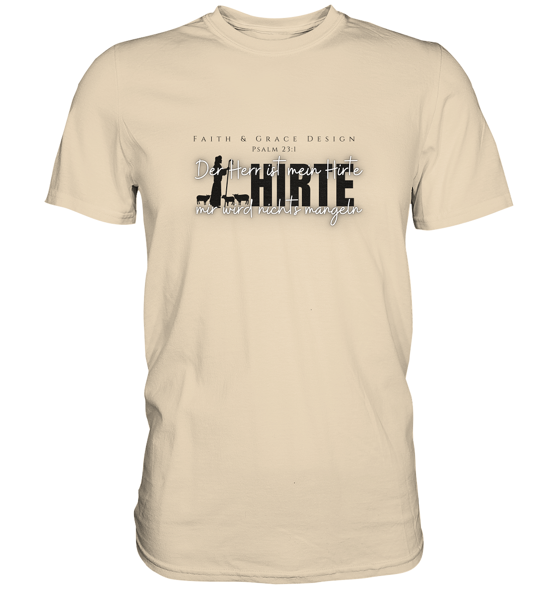 Der Herr ist mein Hirte  - Premium Shirt