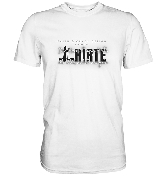 Der Herr ist mein Hirte  - Premium Shirt