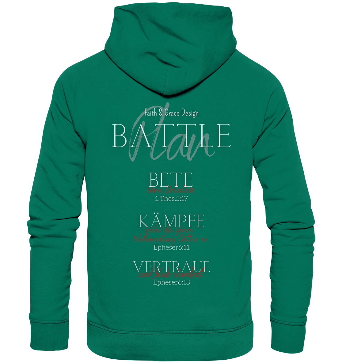 BattlePlan - Organic Hoodie