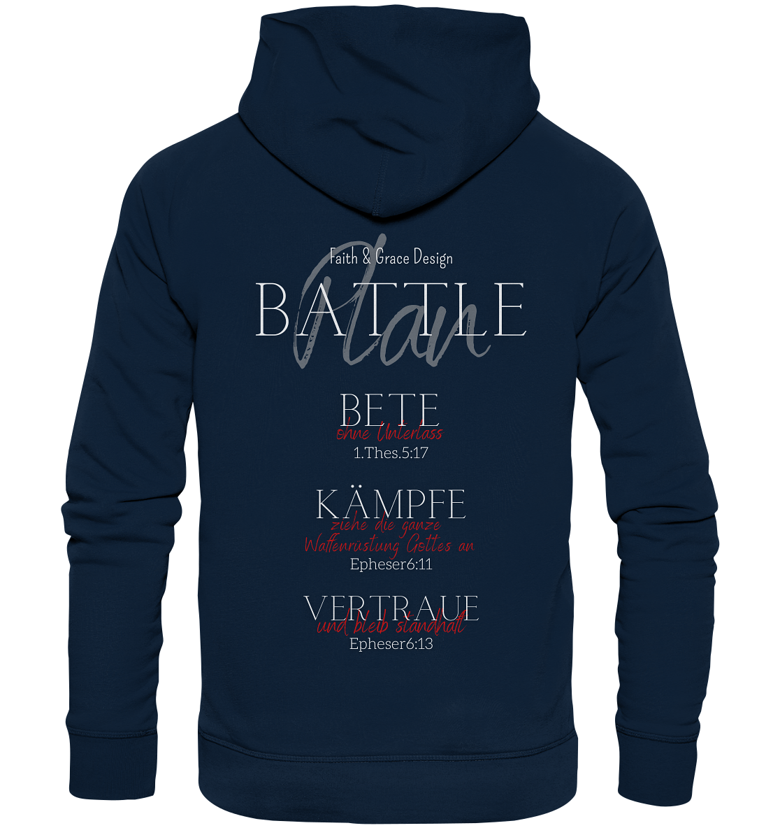 BattlePlan - Organic Hoodie