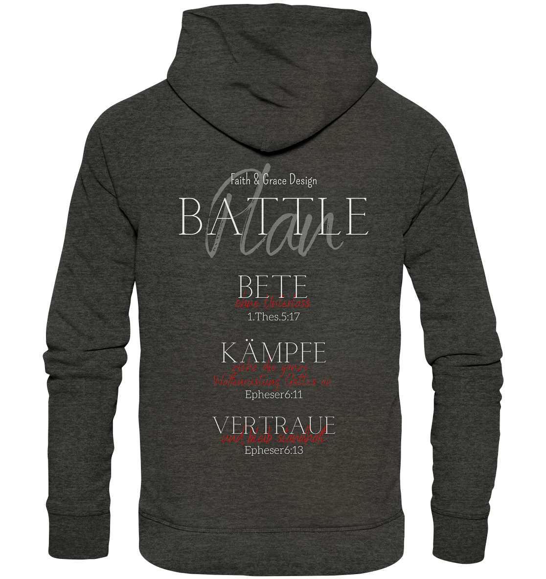 BattlePlan - Organic Hoodie