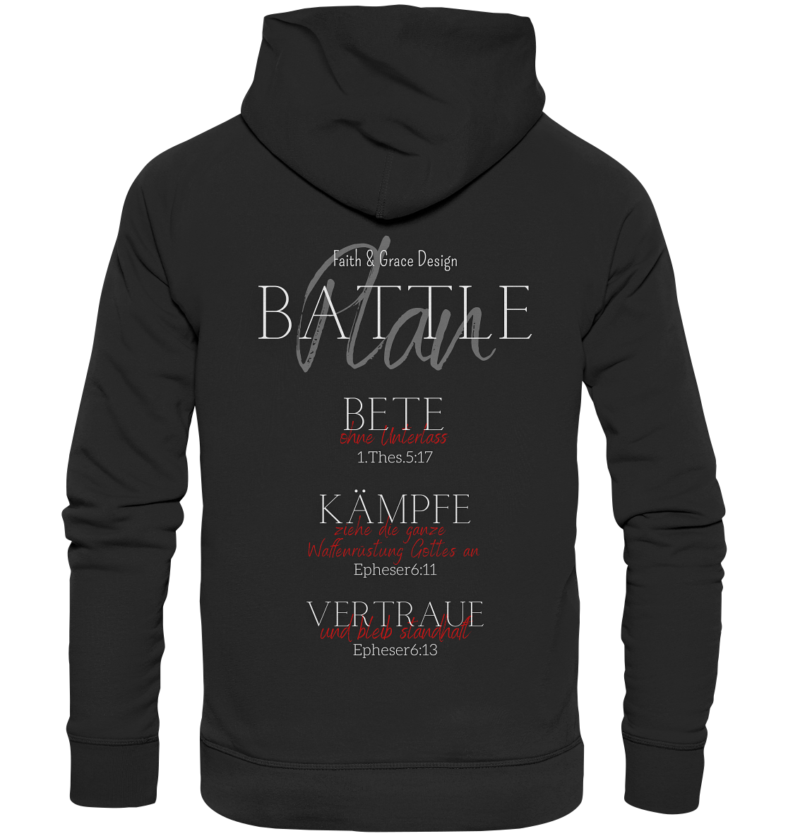 BattlePlan - Organic Hoodie