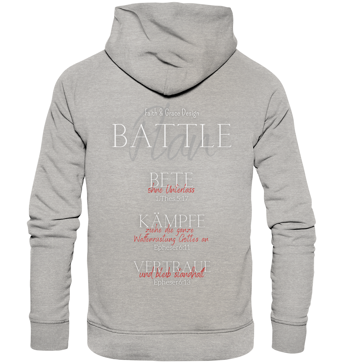 BattlePlan - Organic Hoodie