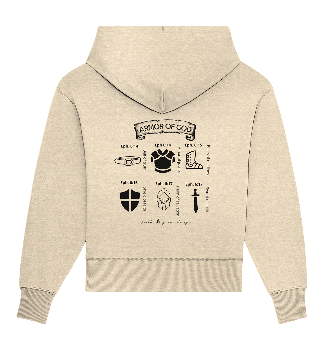 Armor of God  - Organic Oversize Hoodie