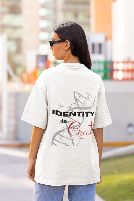 Identity in Christ - DNA  - Organic Oversize Shirt