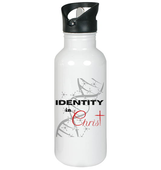 Identity in Christ - Flasche - Edelstahl-Trinkflasche