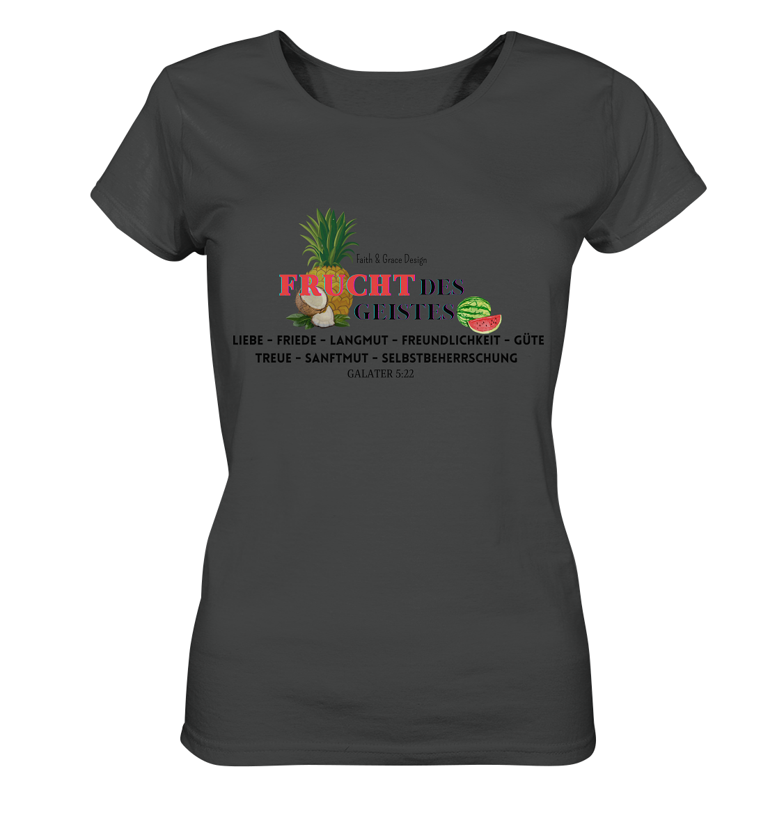 Frucht des Geistes  - Ladies Organic Shirt