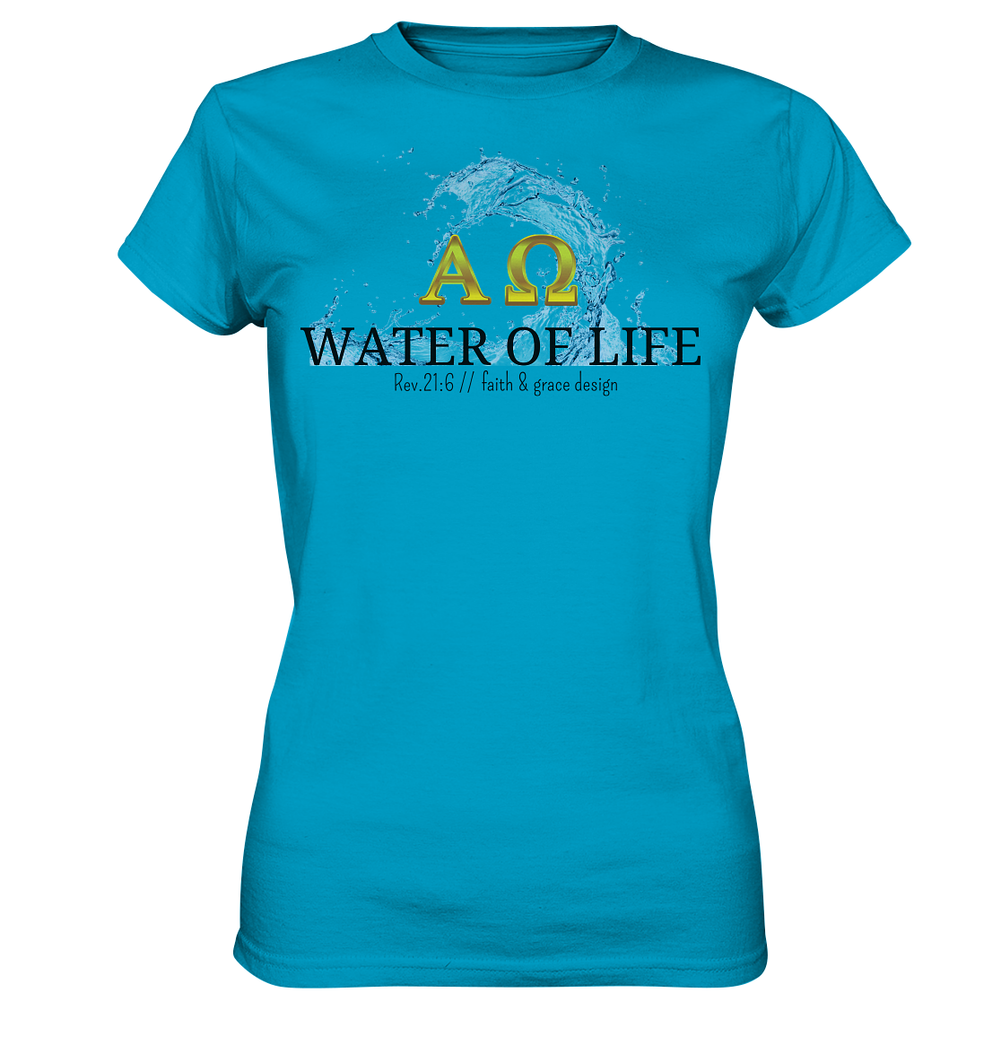 Water of life  - Ladies Premium Shirt