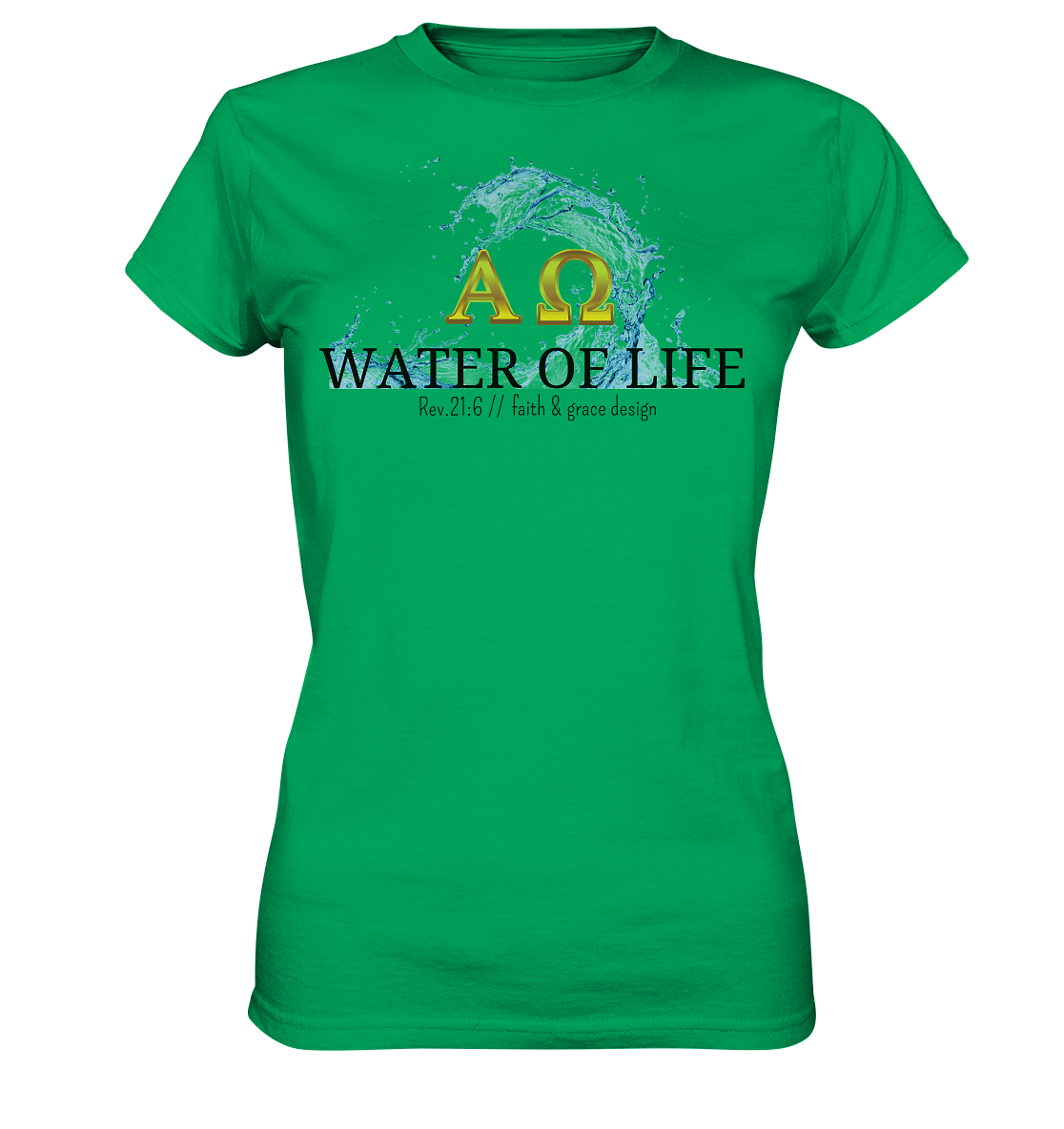 Water of life  - Ladies Premium Shirt