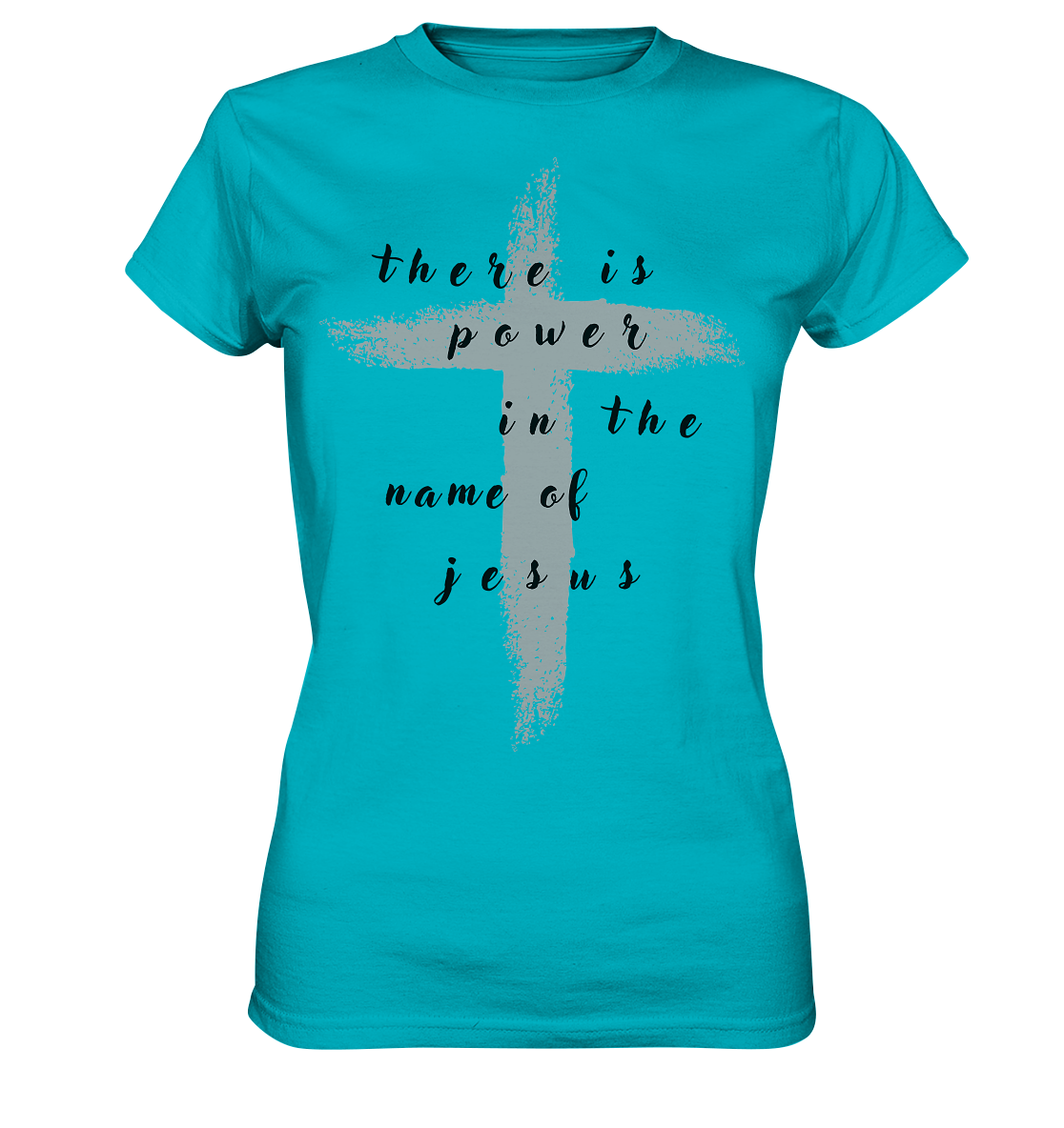 There is power in the name of jesus  - Ladies Premium Shirt