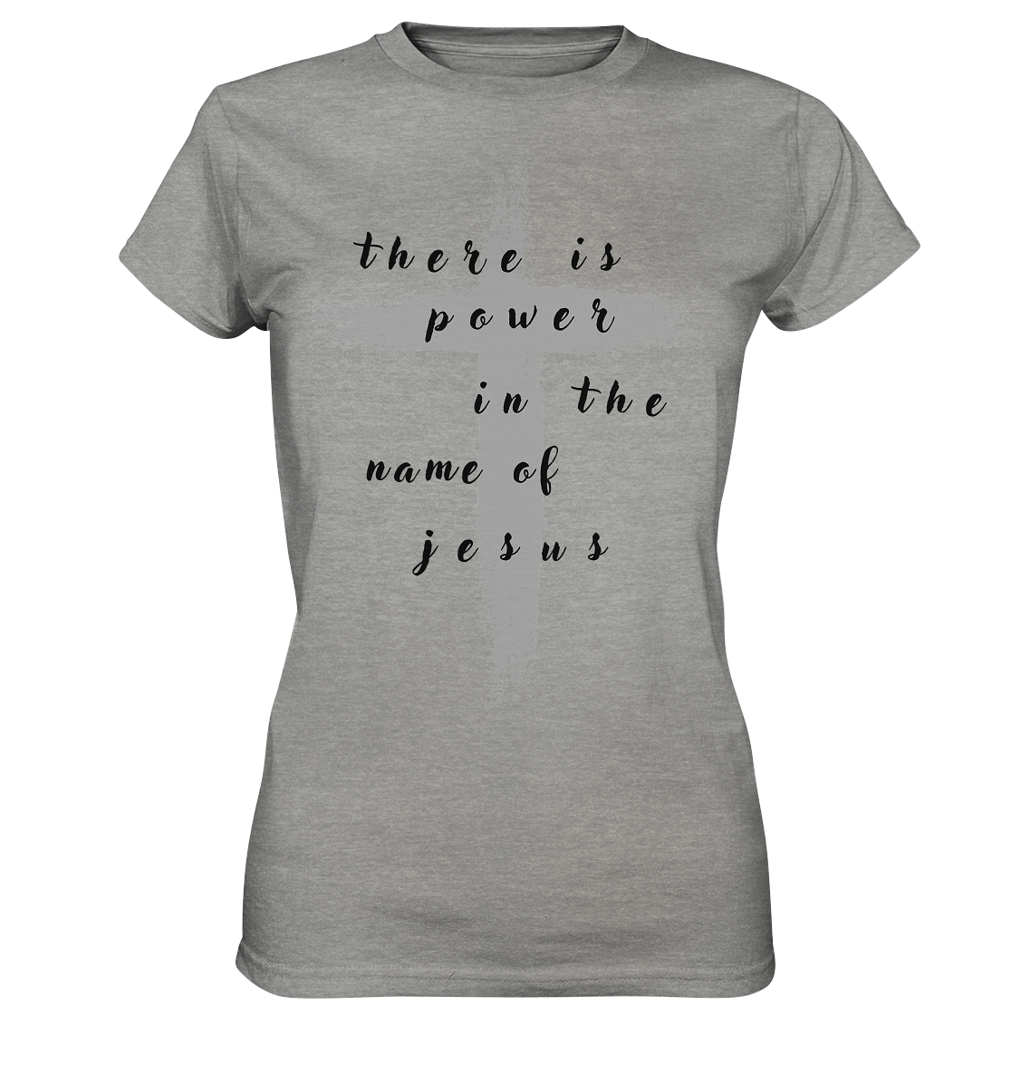 There is power in the name of jesus  - Ladies Premium Shirt