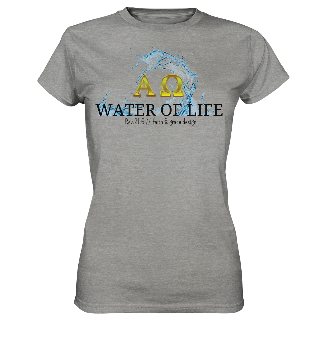 Water of life  - Ladies Premium Shirt