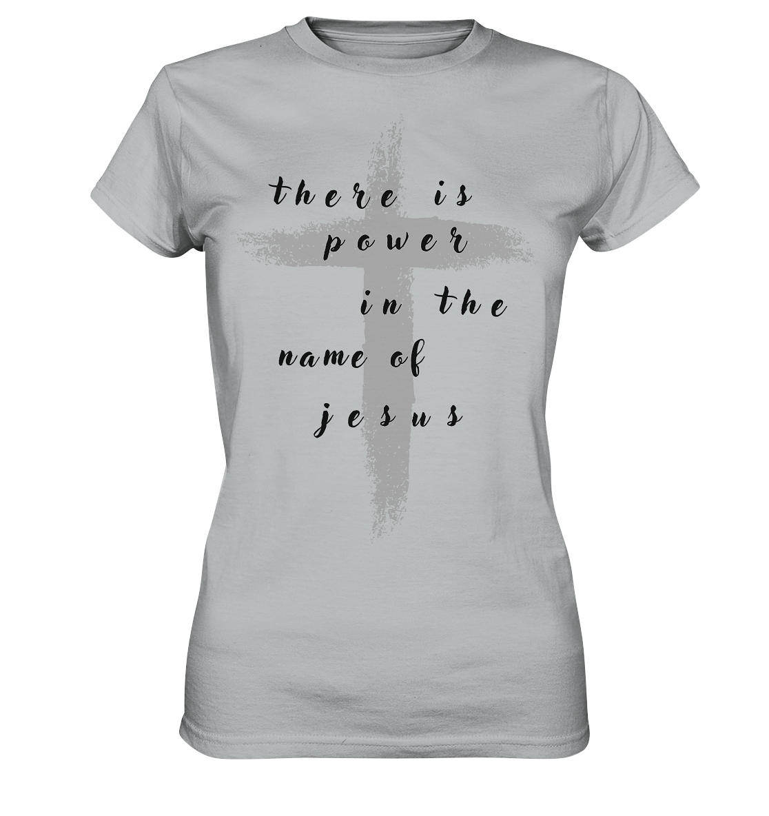 There is power in the name of jesus  - Ladies Premium Shirt