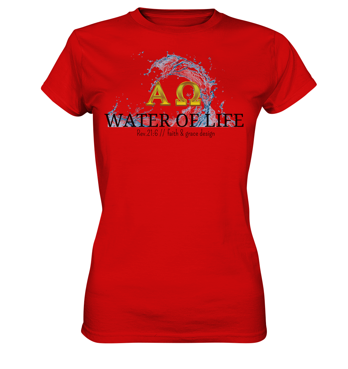 Water of life  - Ladies Premium Shirt