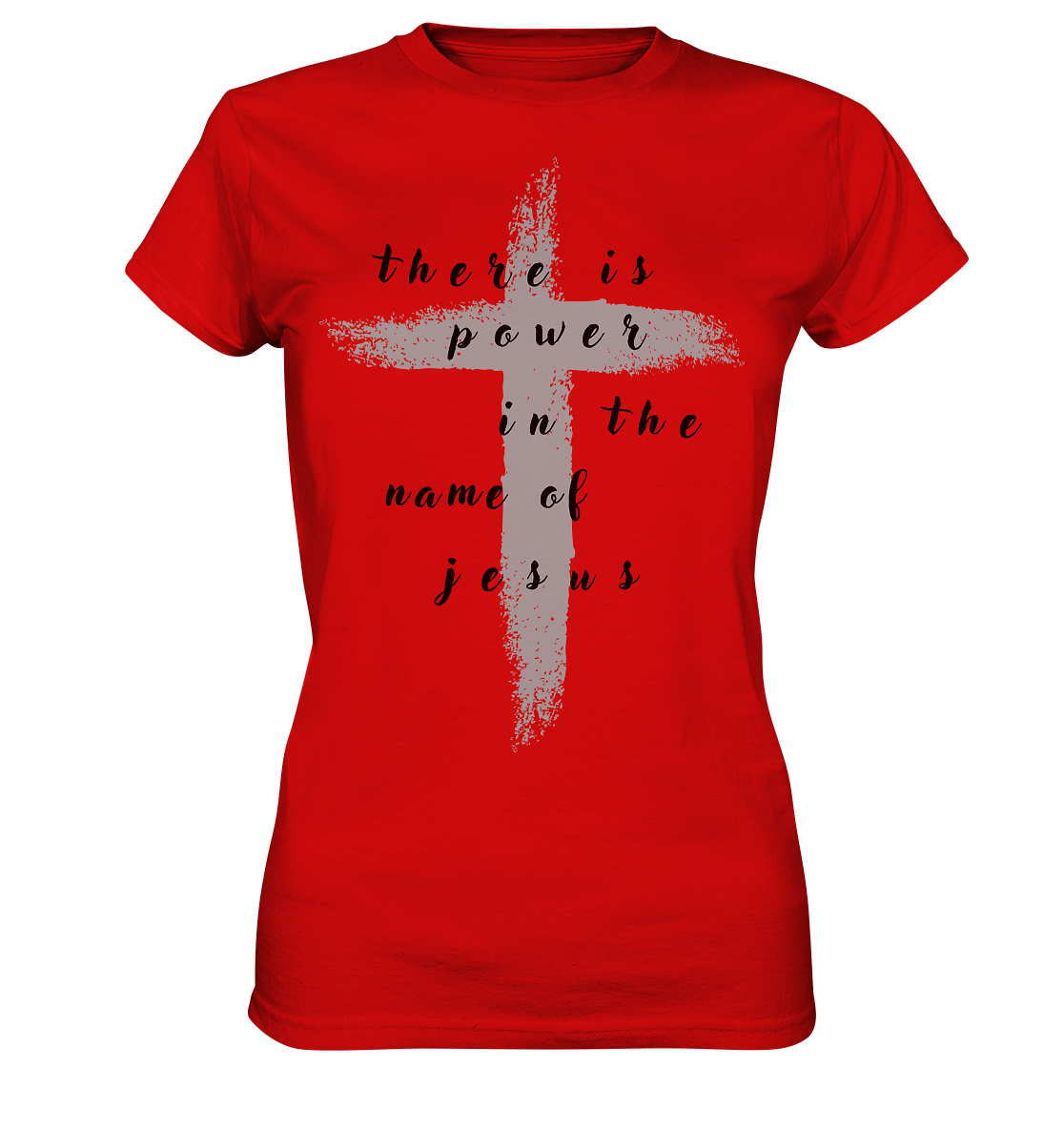 There is power in the name of jesus  - Ladies Premium Shirt