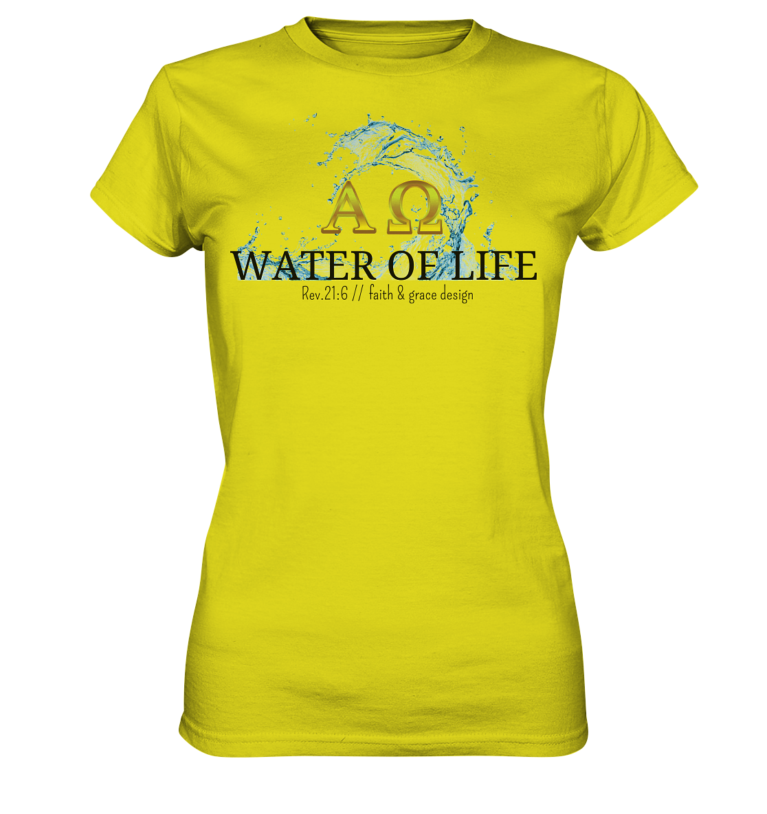 Water of life  - Ladies Premium Shirt