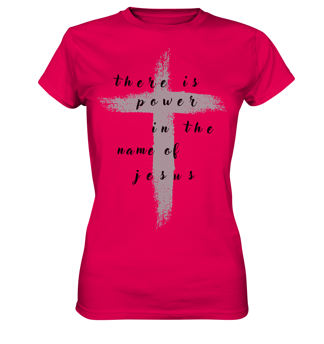 There is power in the name of jesus  - Ladies Premium Shirt