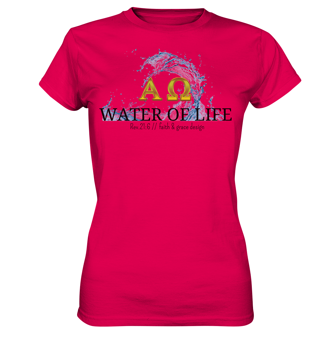 Water of life  - Ladies Premium Shirt