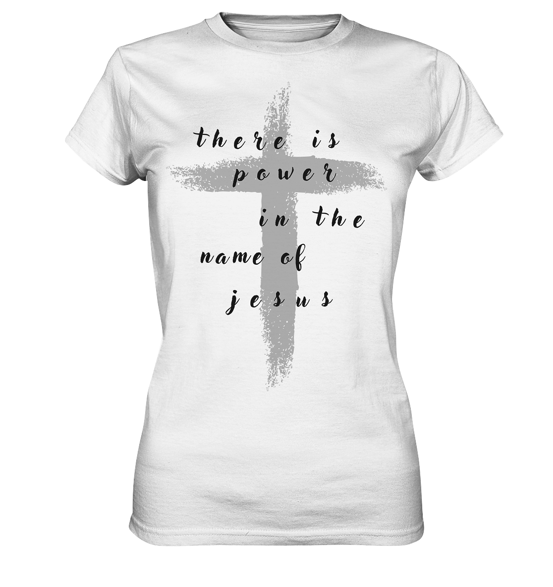 There is power in the name of jesus  - Ladies Premium Shirt