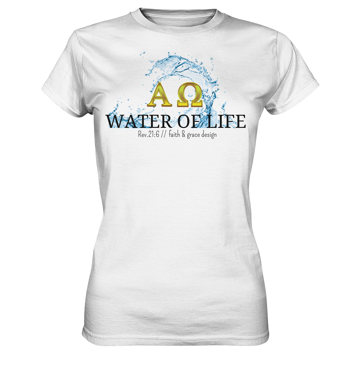 Water of life  - Ladies Premium Shirt