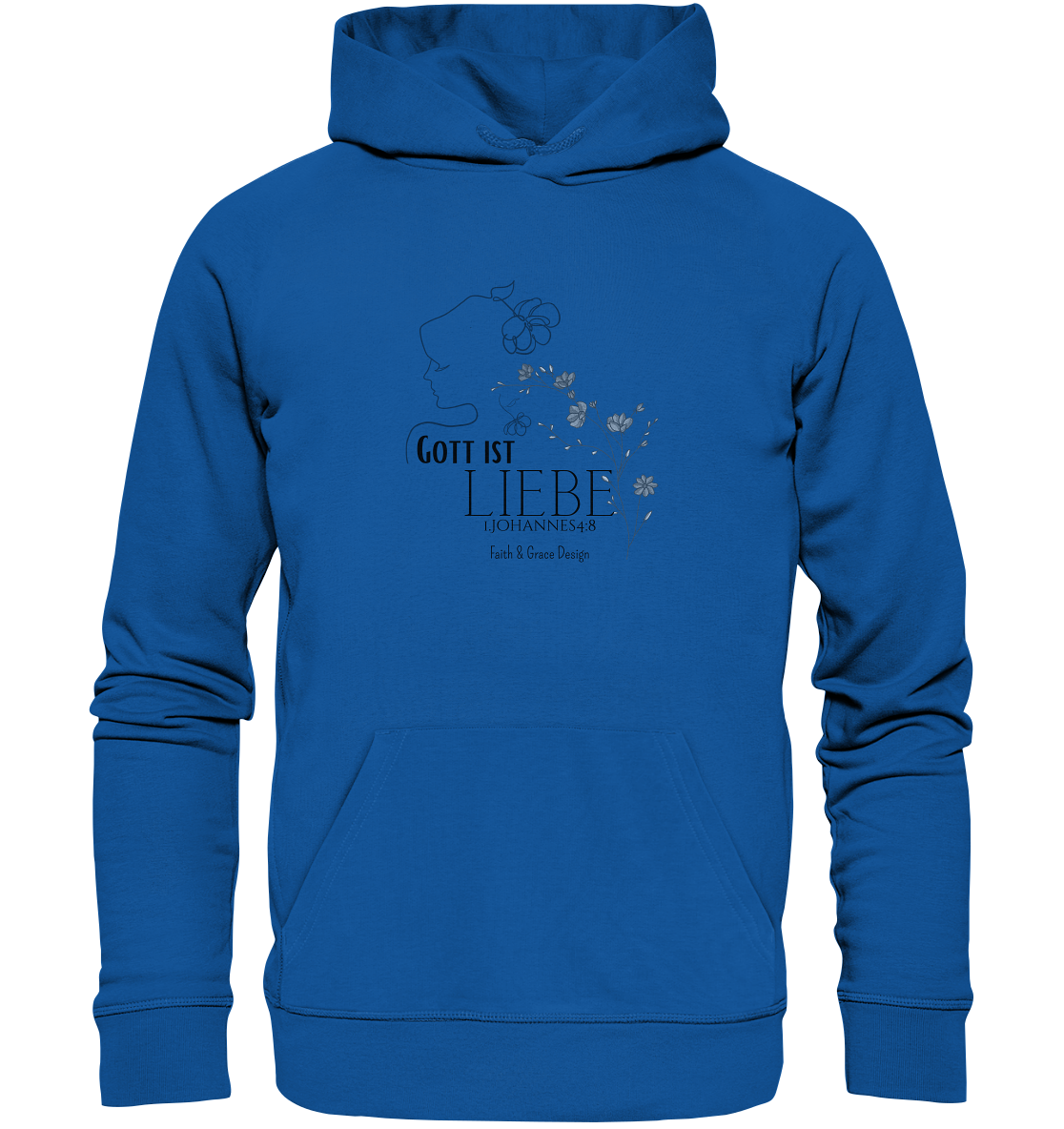 Gott ist Liebe - Organic Basic Hoodie