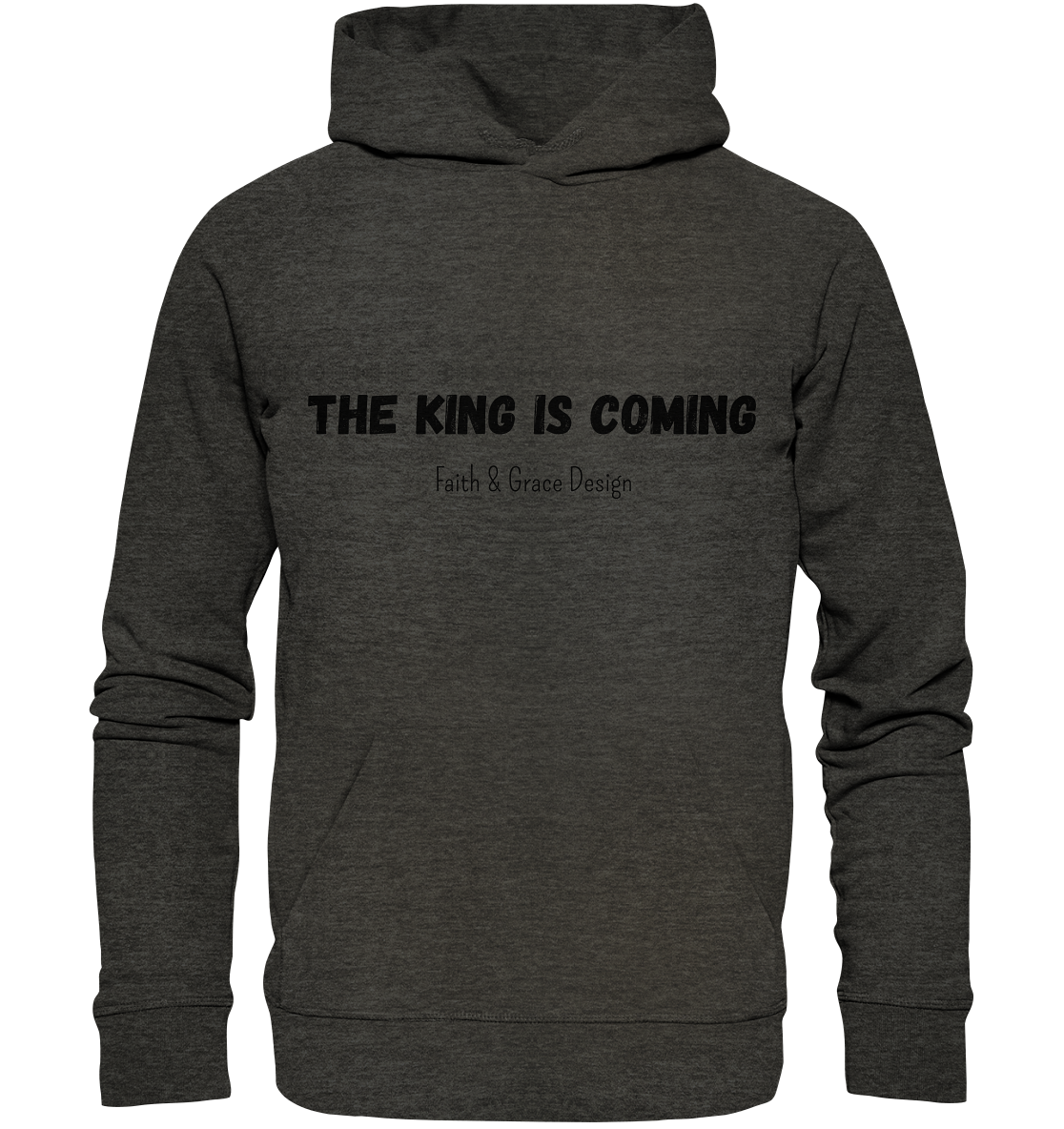 The King is.... - Organic Basic Hoodie