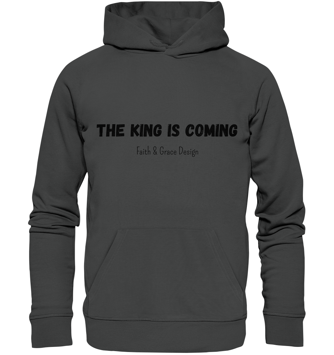 The King is.... - Organic Basic Hoodie