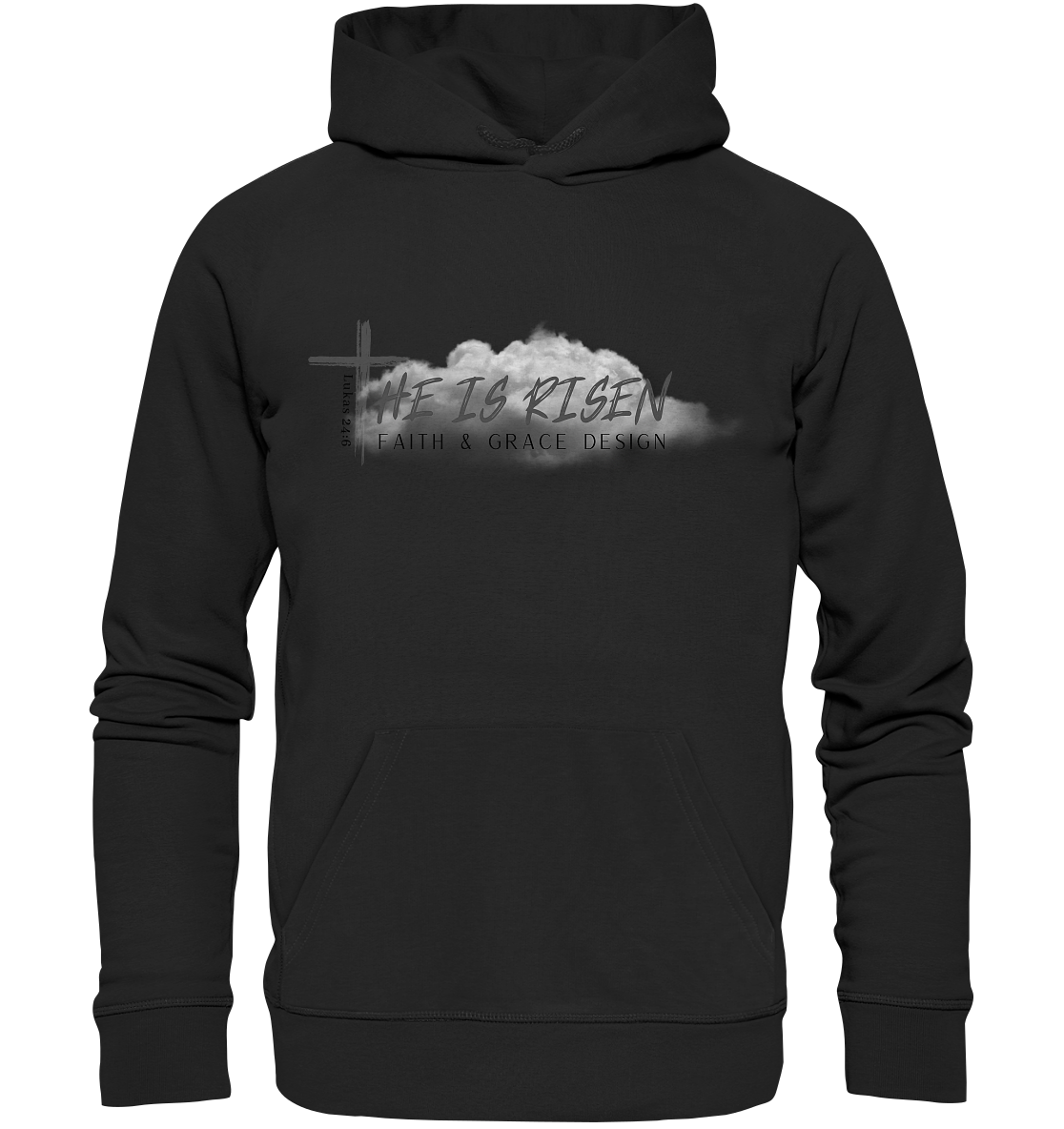 He is Risen - Organic Hoodie