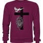 Löwe Taube Kreuz - Premium Sweatshirt