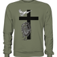 Löwe Taube Kreuz - Premium Sweatshirt