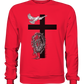 Löwe Taube Kreuz - Premium Sweatshirt
