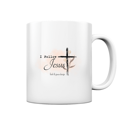 I follow Jesus Tasse - Tasse glossy